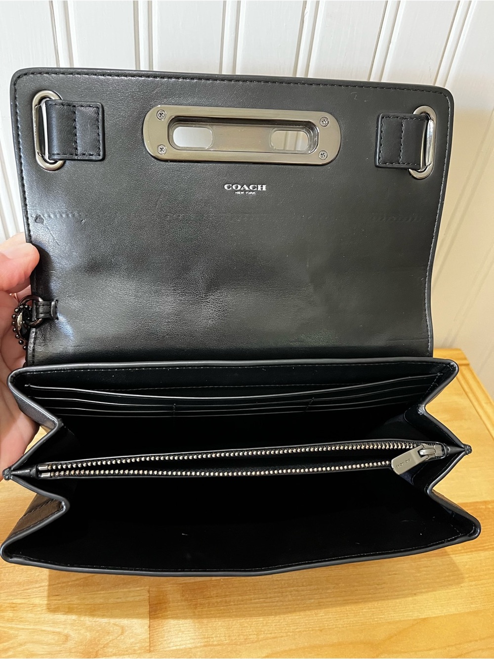 Coach Bandana Rivet Blake Clutch/Wallet - Picture 5 of 15